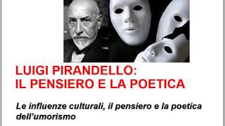 Pirandello pensiero e poetica [upl. by Tletski]