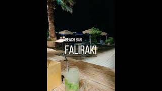 Late Night Beach Bar In Faliraki Rhodes Island Greece shorts [upl. by Candace]