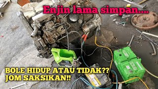 Engine 1HDT 1PZ 1HZ Nampak buruk tetapi masih bole hidupshorts [upl. by Ahseim]