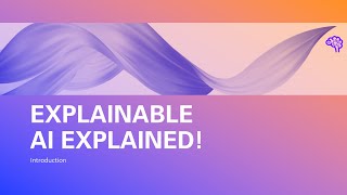 Explainable AI explained  1 Introduction [upl. by Blum]