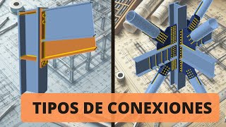 🔴Tipos de Conexiones para Estructuras Metálicas Cuándo y Cómo Utilizarlas [upl. by Derina]