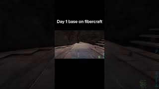 Day 1 base tour on fibercraft ark arkpvp arksurvivalevolved fibercraft fiber basetour [upl. by Les]