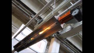 Schwank Tube Heater Exhibition Demonstration [upl. by Christiana389]