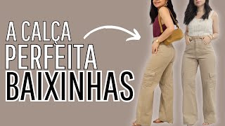 A CALÇA JEANS QUE FICA PERFEITA EM MULHERES BAIXINHAS I Lê Oliveira cruz [upl. by Jorin]