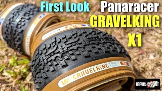 Panaracer Gravelking X1 First Look amp New Compounds [upl. by Nnylrats902]