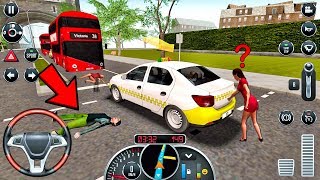 Taxi Sim 2016 25  CRAZY DRIVER Taxi Game Android IOS gameplay [upl. by Allez]