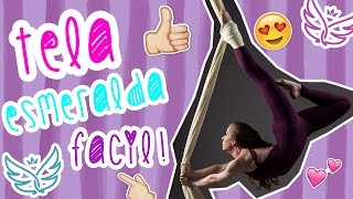 😍FIGURA EN TELA FACIL SIN INVERTIR  TUTORIAL ACROBACIA EN TELA  Grupo SILFIDE [upl. by Ressler]