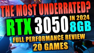 NVIDIA RTX 3050 8GB in 2024  Tested in 20 Games  Full Performance Review  1080p  1440p  4K [upl. by Decima751]