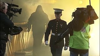 Local Marine Surprises Family with Homecoming at Steelers Game [upl. by Lanam]