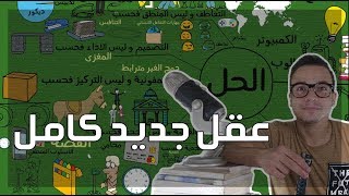 عقل جديد كامل  مراجعة كرتونية ل كتاب دانيال بينك [upl. by Groos]