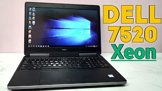 مراجعة لاب dell 7520 بروسيسور xeon [upl. by Larner]