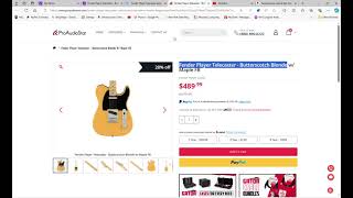 Fender Player Telecaster Smokin Deal [upl. by Frech]