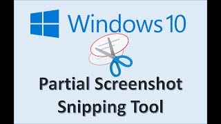 Windows 10  Snipping Tool  How to Use Screen Snip to Take Screenshot  Shortcut Key Tutorial in MS [upl. by Erminia432]