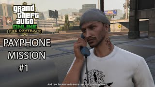 GTA Online The Contract DLC Payphone Mission 1 [upl. by Ecidnak]