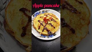 Delicious apple pancake🥞 applepancake applepanckerecipe viral shortsvideo pancake [upl. by Rinaldo]