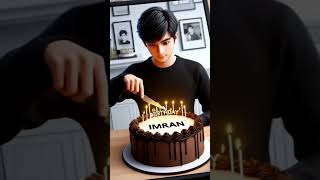 Imran name customised birthday video customised name video  birthday videos [upl. by Roland275]