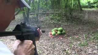 MP5 Suppressed vs Watermelons [upl. by Aivatra]