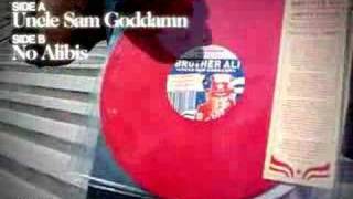 Hands On Brother Ali  Uncle Sam Goddamn Red White amp Blue Vinyl [upl. by Ciaphus]