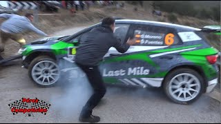 RALLYE DE LA VENDIMIA 2024  BIG SHOW AND MISTAKES [upl. by Mcspadden]