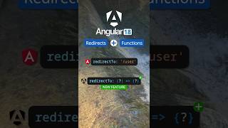 Angular 18 New Feature Route Redirects with Functions angular angular18 [upl. by Akanke]