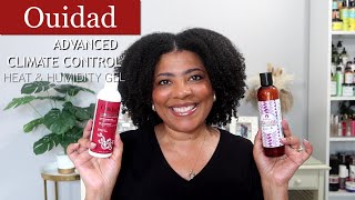 WASH N GO ON TYPE 4 HAIR ft Ouidad Climate Control Heat amp Humidity Strong Hold Gel  NaturalRaeRae [upl. by Alac]