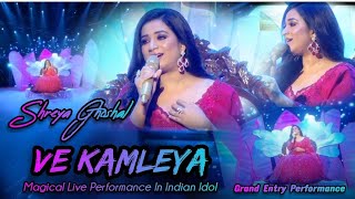 Shreya Ghoshal  Ve Kamleya  Magical 🪄 ✨ Performance In Indian Idol 14 Grand Finale ❤️ [upl. by Horatia345]