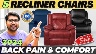 Best Recliner Chair⚡ Best Recliner Chair For Back Pain 2024⚡Best Recliners for Sleeping 2024 [upl. by Ettenor]