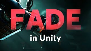 How to Fade Between Scenes in Unity [upl. by Harmonie]