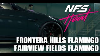 Need For Speed Heat Hidden Flamingos Guide  FRONTERA HILLS FAIRVIEW FIELDS [upl. by Nalda81]