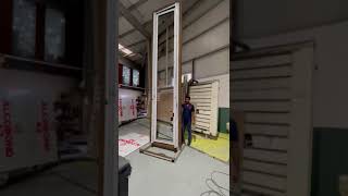 Aluminium Door II How to Install Aluminium Pivot Door II Aluminium Doos [upl. by Ajnos]