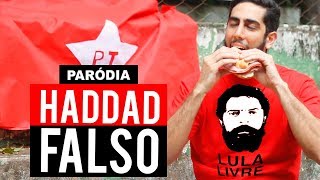 PARÓDIA Haddad Falso Amor Falso Voto Bolsonaro  JONATHAN NEMER [upl. by Noinatrad]