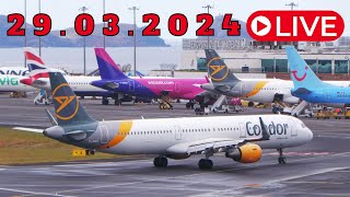 LIVE ACTION From Madeira Island Airport 29032024 [upl. by Eerat]