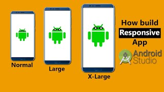 Responsive app design in android studioHindi [upl. by Roane]