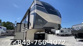 2021 Forest River Sandpiper 384QBOK  50 AMP 2 ACS DUEL SLIDE BUNKHOUSE 5 SLIDE FIFTH WHEEL [upl. by Raphaela451]