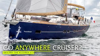 Sailing the Allures 519 – a full tour of this new aluminium bluewater cruiser [upl. by Ecnarrat946]