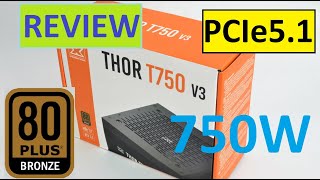 REVIEWĐánh giá  Nguồn máy tính chuẩn ATX31PCIe51 Xigmatek THOR T750 V3 750W [upl. by Vadnee11]