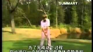 Video 2 of 2 on quotHow to swing your golf clubquot [upl. by Nodrog]