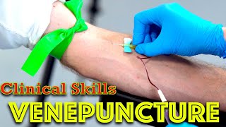 Venepuncture  Phlebotomy clinical skills  Dr Gill [upl. by Euqinommod]