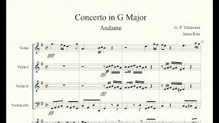 Telemann  Violin Concerto in G Major TWV 51G7 [upl. by Evangelist]