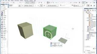 3D Interactions in ARCHICAD  Rotate and Free Rotate Feedback Improvements [upl. by Tankoos]