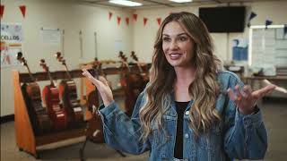 Carly Pearce visits Bearden Middle School [upl. by Funch]