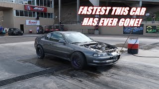 1000Hp Prelude Makes Its FASTEST PASS EVER [upl. by Gnort]