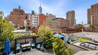 INSIDE a MASSIVE Tribeca NYC Penthouse w Ryan Serhant  3941 N Moore Street PHB  SERHANT Tour [upl. by Judy]