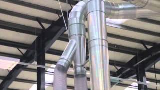 Industrial Dust Extraction Installation from Cades [upl. by Brana396]