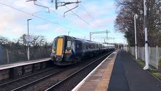 class 380102 departing nitshill for Barrhead [upl. by Ludwog]