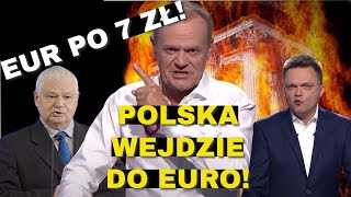 PILNE EUR PO 4 ZŁ LIKWIDACJA PLN DO DOLARA EURO ECB ONIŻA OPROCENTOWANIE DO 365 [upl. by Adnohsad506]