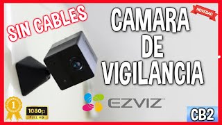 CAMARA de VIGILANCIA con BATERIA ♦️ EZVIZ CB2 ♦️ Unboxing y configuración en su APP ♦️ SIN CABLES [upl. by Goat]