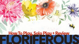 Floriferous  How to Play Solo Playthrough amp Review [upl. by Conchita]