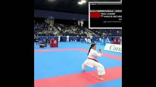 Suparinpei 🔥 Karate Canada Nationals 2024 karate sports [upl. by Yanad]