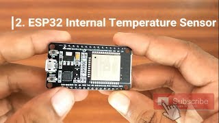 2 ESP32 Internal Temperature Sensor  Hindi [upl. by Llesig]